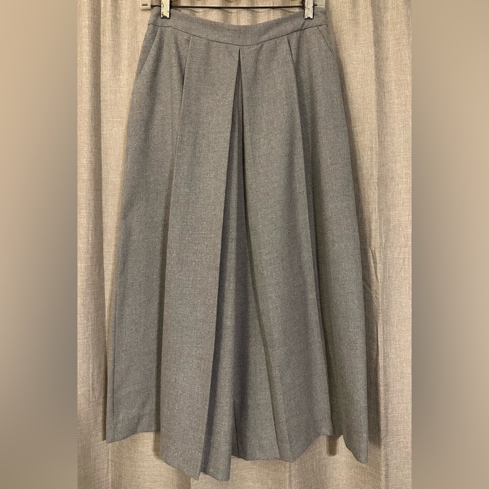 Zara Palazzo Wide Leg Pant - Gray / size S